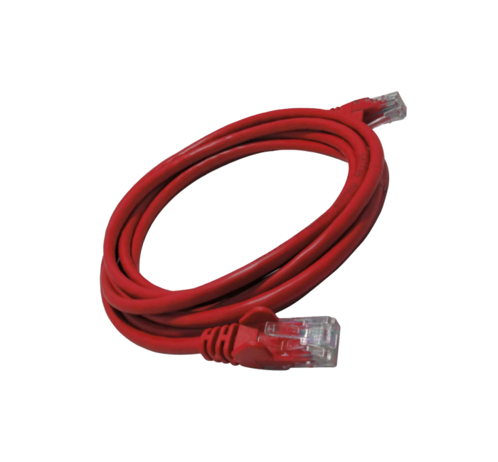 Cabo de Rede Patch Cord 1,5m CAT5E Vermelho Seccon