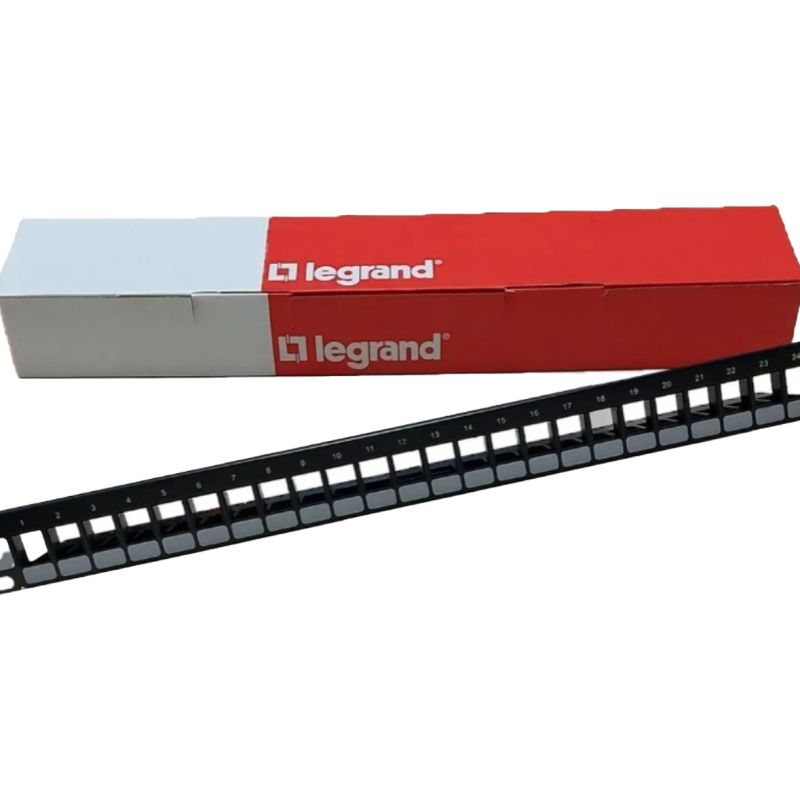 Patch Panel CAT5E/6 24 Portas RJ45 Descarregado 33590 Legrand