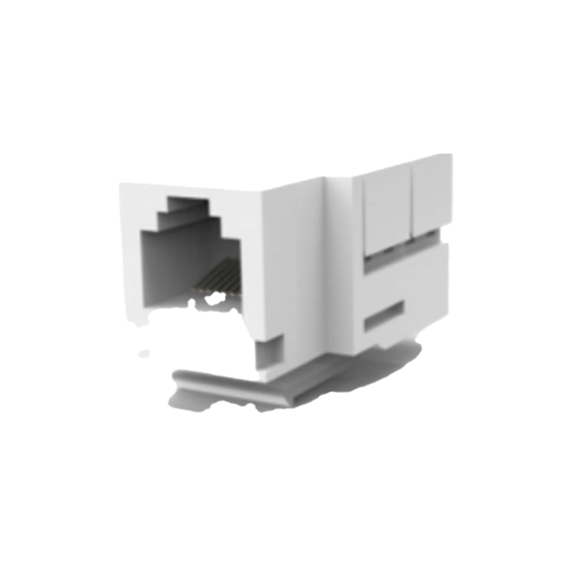 Conector Fêmea Seccon CAT5E 8V Branca