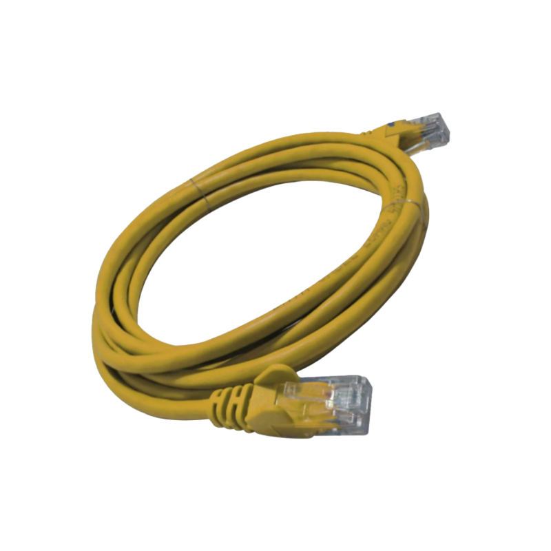 Cabo de Rede Patch Cord CAT5E 1,5m Amarelo Seccon