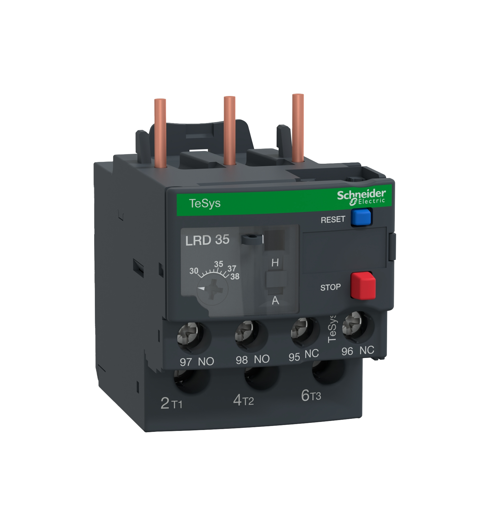 Relé Térmico Tesys D Classe 10 30-38a 1na+1nf LRD35 Schneider