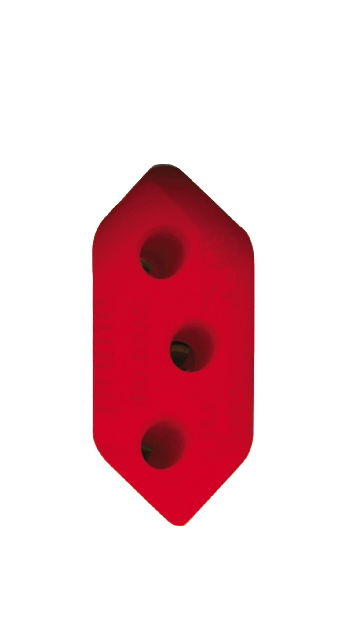 Modulo Tomada 2p+T 20a 250v Fundo Vermelho 1m Br Schneider