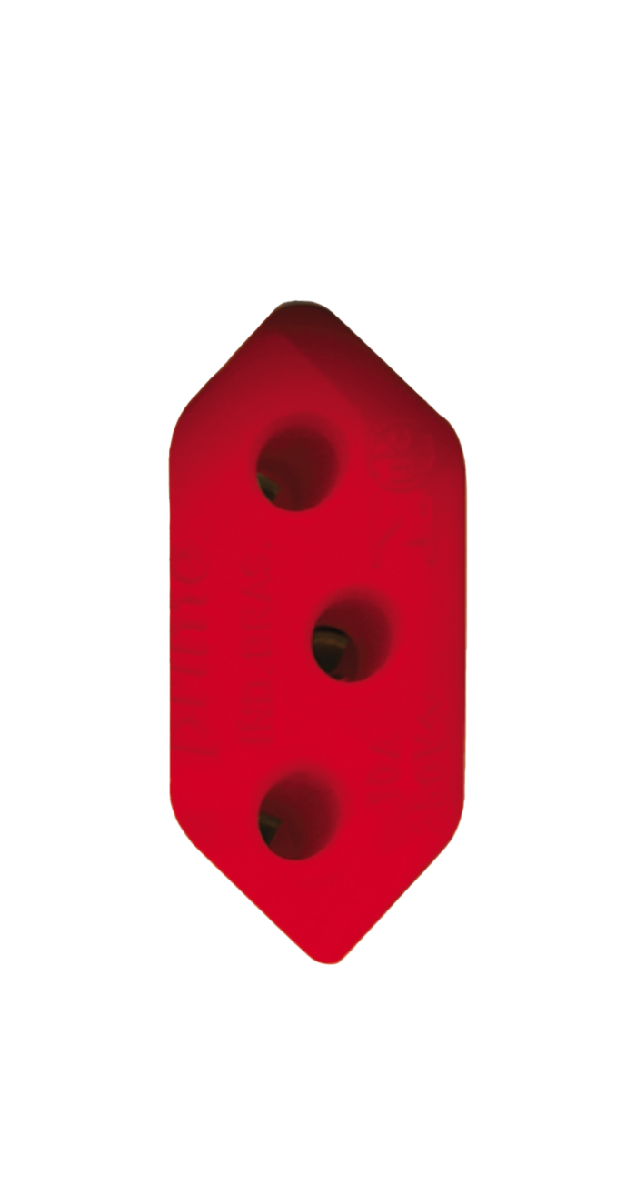 Modulo Tomada 2p+T 20a 250v Fundo Vermelho PRM04741 Schneider