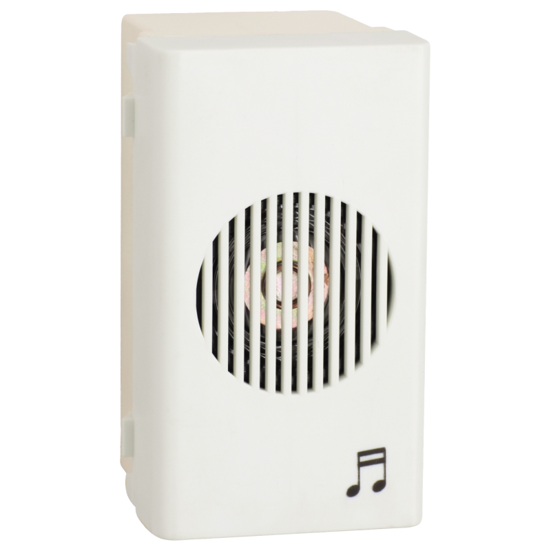 MODULO CAMPAINHA ELETRONICA 2 TONS 90 A 230V (4 FIOS) 3M BRANCO"
