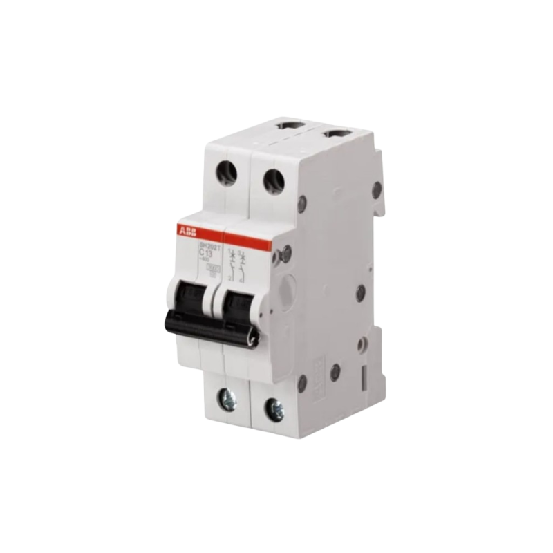 MiniDisjuntor Bipolar, Curva C, In:32A, Icu:20kA/127V e 10kA/230V, Norma ABNT NBR NM 60947-2, S202-C32, Linha S200, ABB