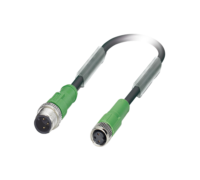 SAC-3P-M12MS/1,5-PUR/M 8FS - Cabo sensor/atuador - 1,5 MT - 1668810