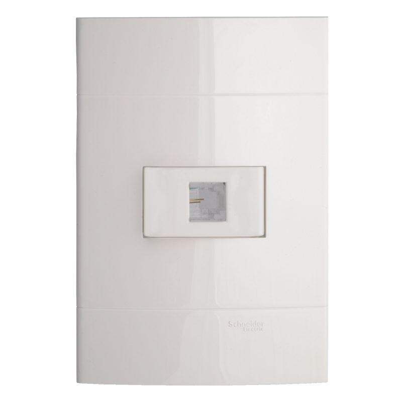 Conjunto Tomada RJ11 2 FIOS PL/Branca PRM044101 Schneider