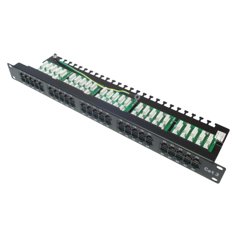 Patch Panel CAT3 Voice Seccon RJ45 IDC