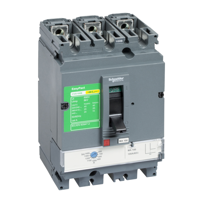 Disjuntor Easypact Cvs250b Tm200d 3p CVS250B3200 Schneider