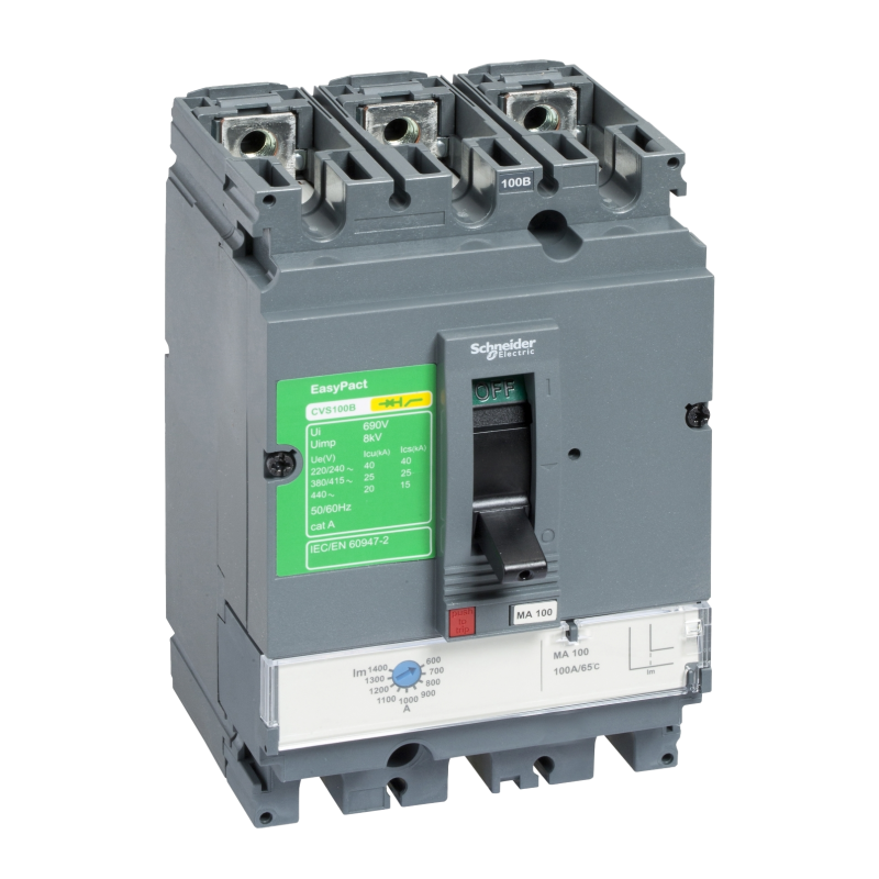 Disjuntor Easypact Cvs100b Tm16d 3p CVS100B3016 Schneider