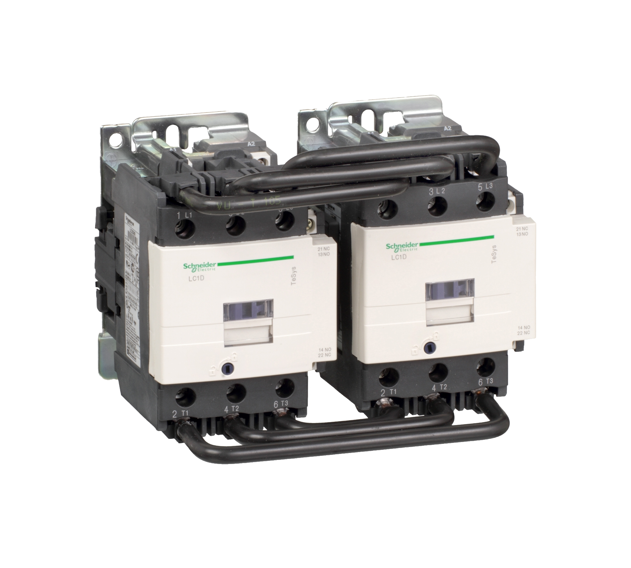 Chave Reversora Tripolar 80a 1na+1nf 220vca LC2D80M7 Schneider