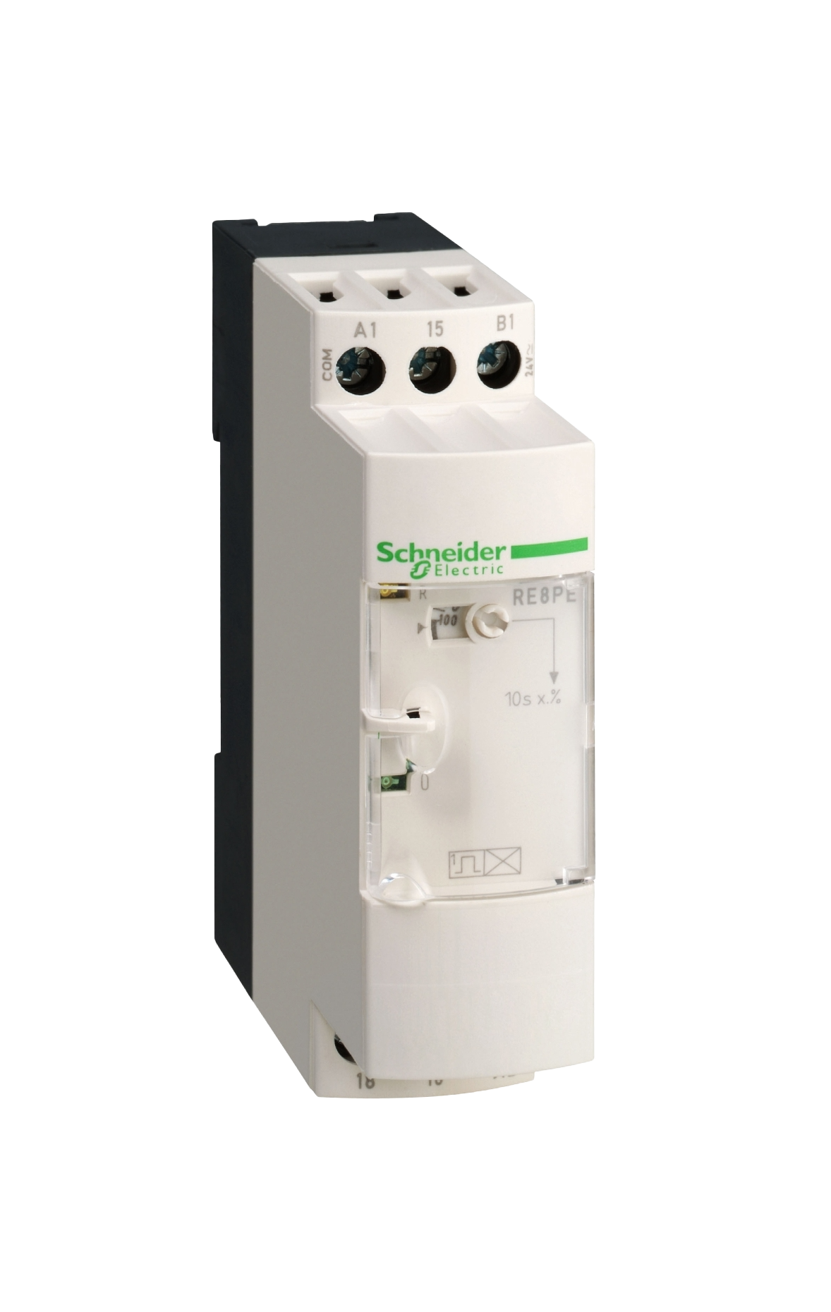 Relé Temporizador Eletrônico Ao Repouso 110a 240vca RE8RA11FU Schneider