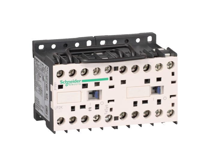 Chave Reversora Tripolar Tesys K 6a 1nf 24vcc LP2K0601BD Schneider