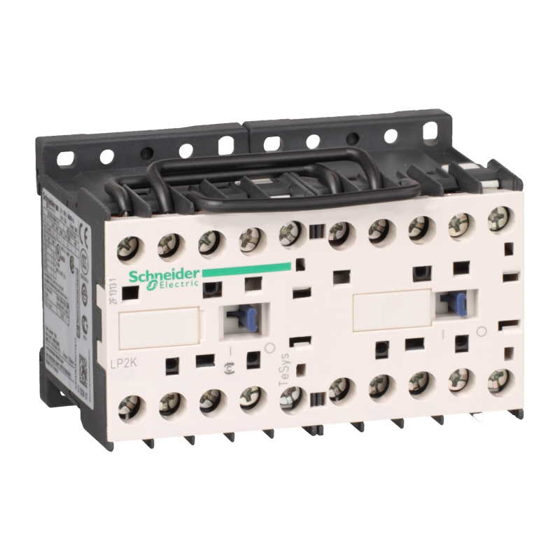 Chave Reversora Tripolar Tesys K 6a 1nf 24vcc LP2K0601BD Schneider