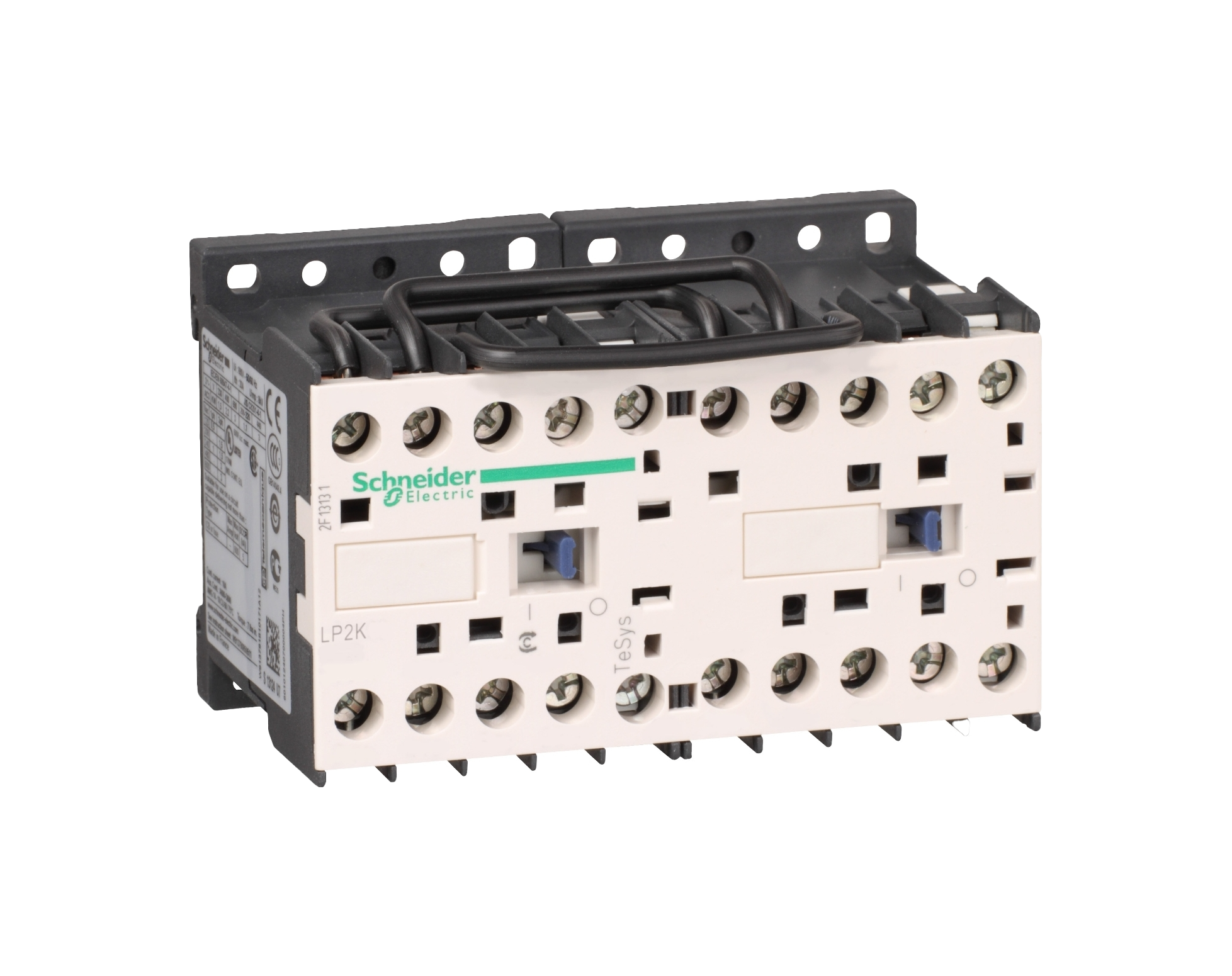 Chave Reversora Tripolar Tesys K 6a 1nf 24vcc LP2K0601BD Schneider