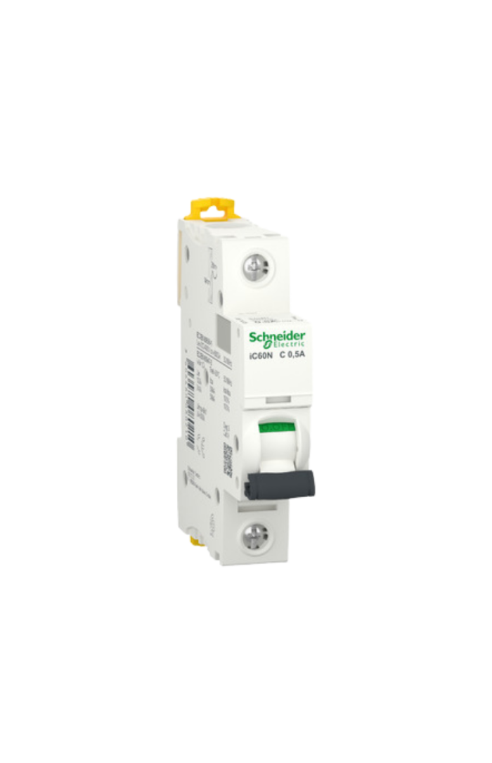 Disjuntor DIN 01PX0,5A C IC60N A9F74170