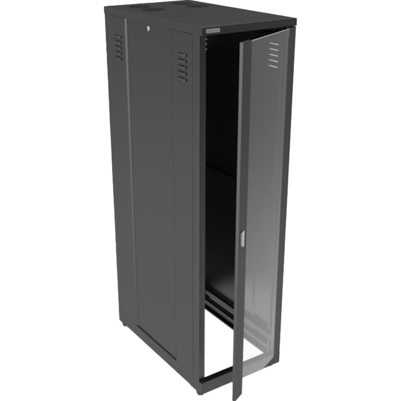Rack Piso Padrão 19 44u 575mm Rdtelecom Preto