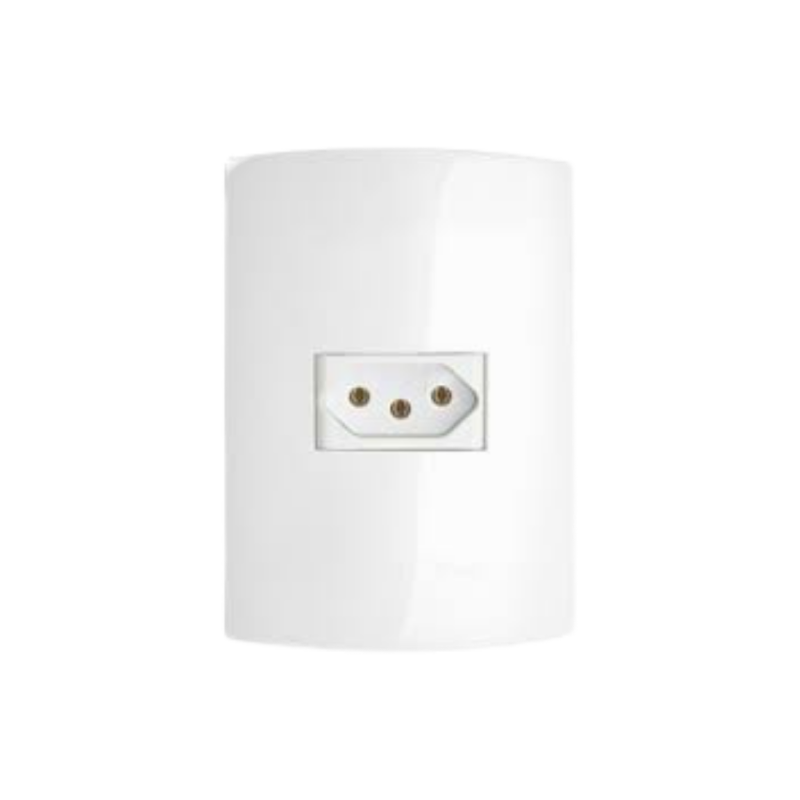 TOMADA 2P+T 20A PL/BR PRM2472