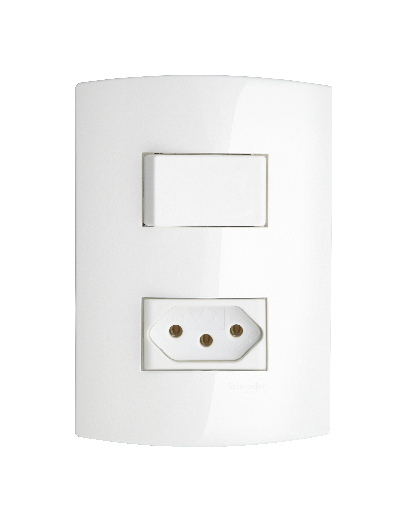 Conjunto Interruptor Paralelo + Tomada 2 PRM245247 Schneider