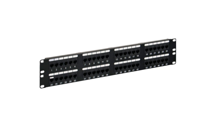 Patch Panel CAT5E 48 Portas RJ45 19 Essential Nexans