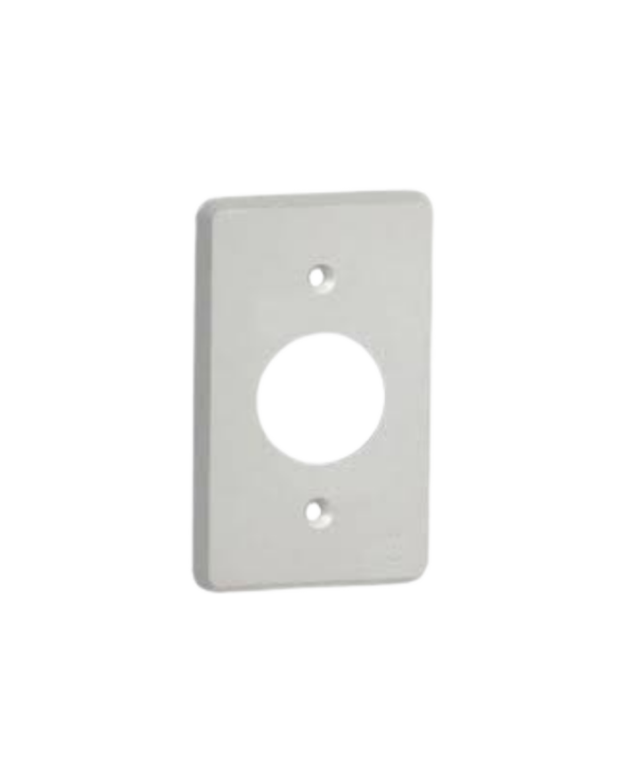 PLACA 4X2 1 POSTO REDONDO CZ PRM4042
