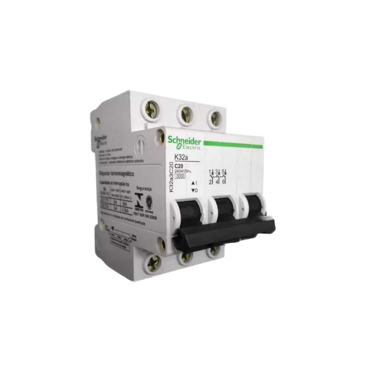 Disjuntor DIN 03PX020A C 3KA K32A3C20