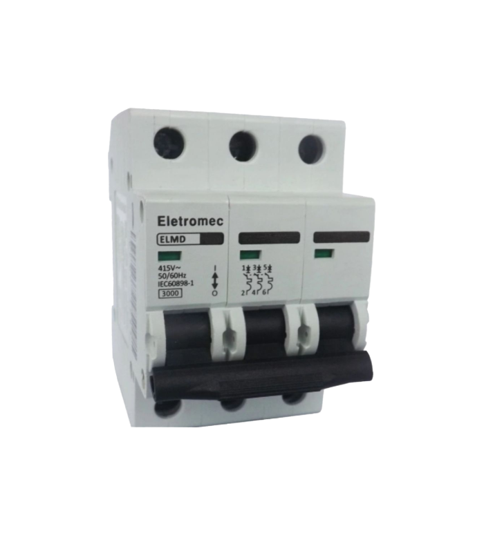 Disjuntor Eletromec Eaton 03PX063A C 3KA ELMD 1C63