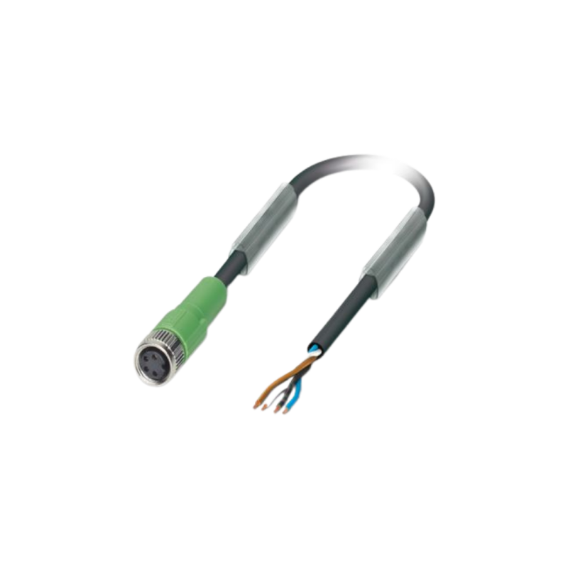SAC-4P- 5,0-PUR/M 8FS - Cabo sensor/atuador M8 4P - 5MT - 1681868