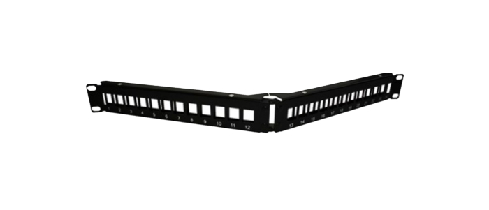 Patch Panel CAT5E/6 24 Portas RJ45 Descarregado 90282 Nexans