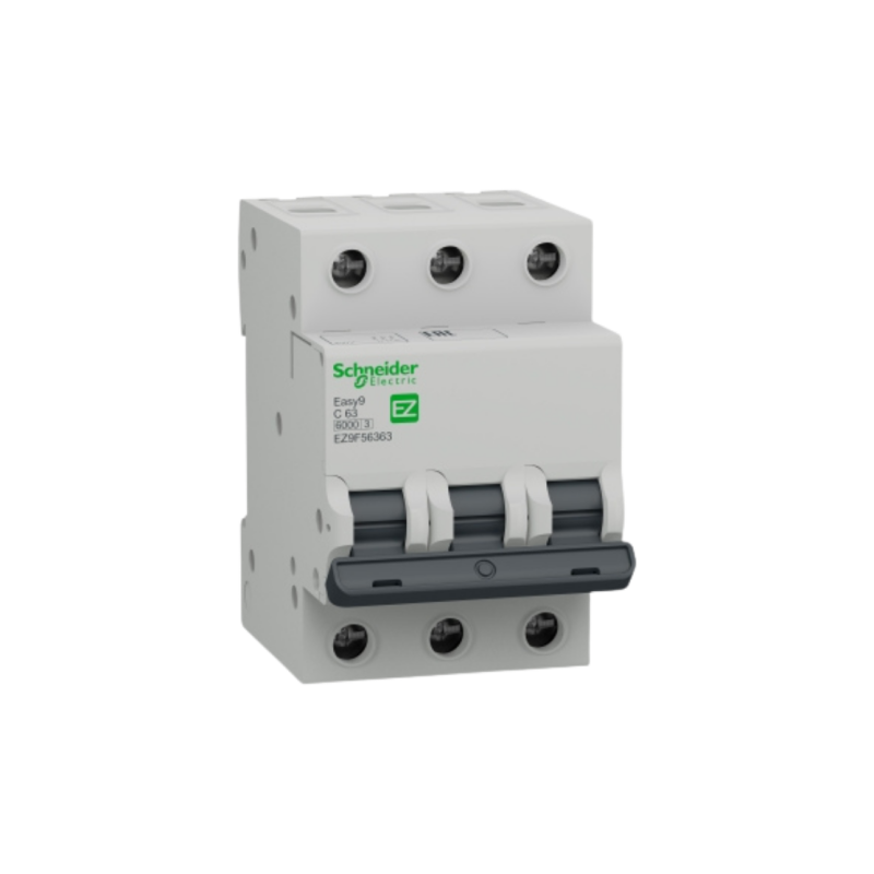 Disjuntor DIN 03PX063A C 400V EZ9F56363