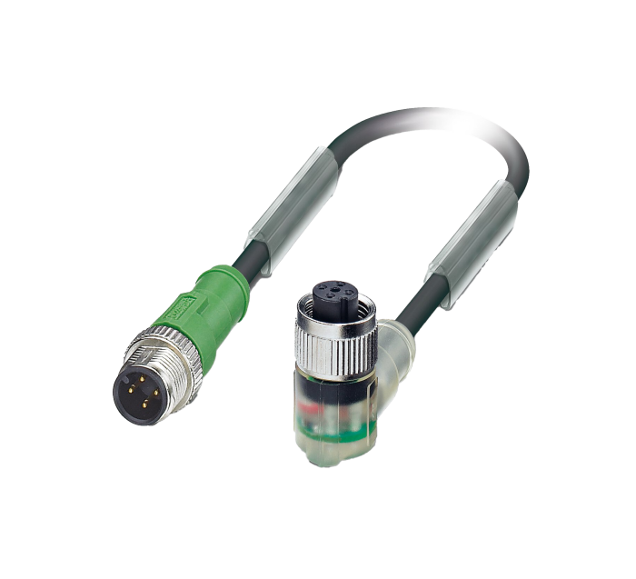 Cabo sensor/atuador Phoenix Contact SAC-4P-M12MS-M12FR-3L 1697027