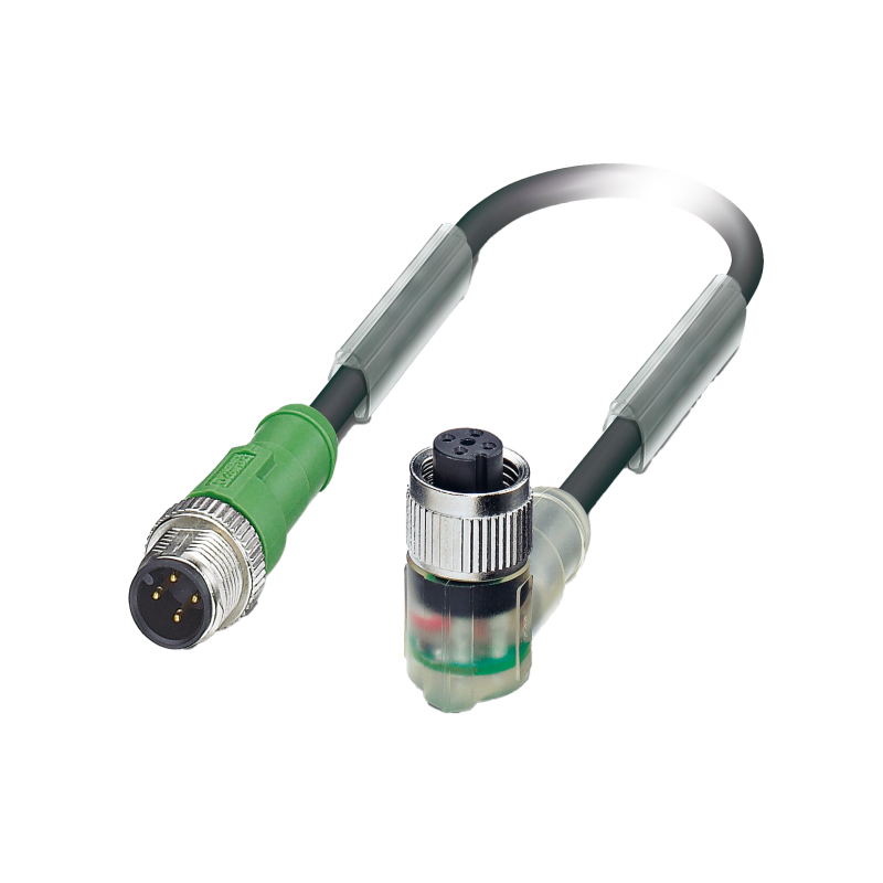 Cabo sensor/atuador Phoenix Contact SAC-4P-M12MS-M12FR-3L 1697027