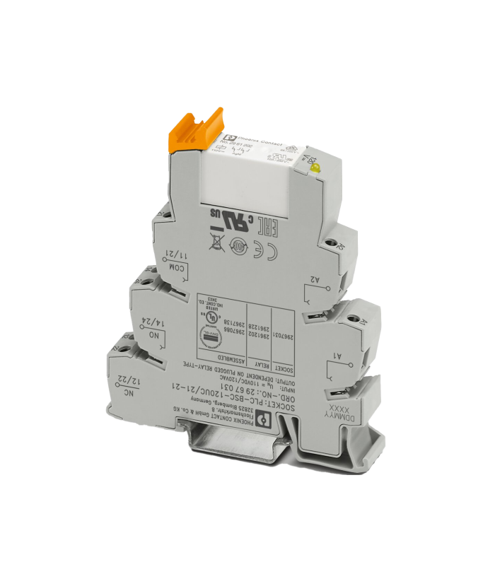 PLC-RSC-230UC/21 - Módulo de relé 1RV  230Vac/220Vdc - 2966207