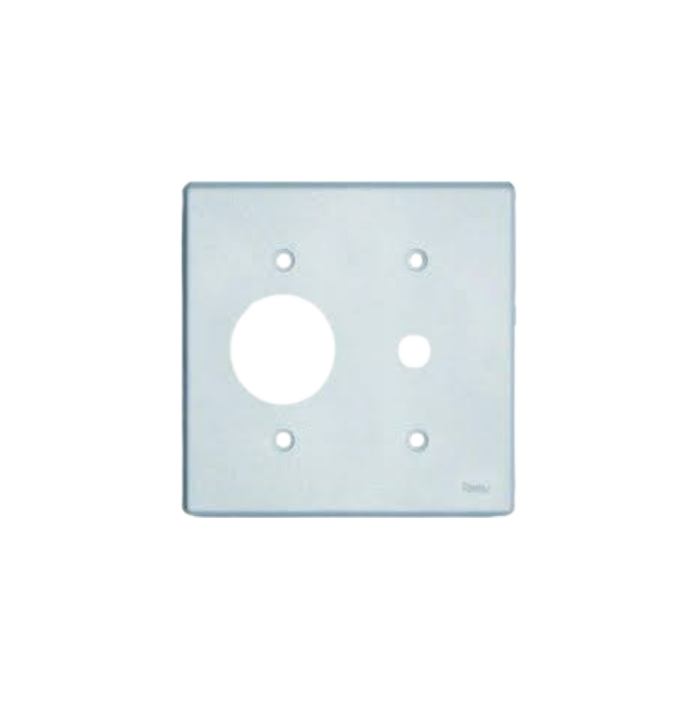 PLACA 4X4 1 POSTO REDODNDO+FURO PRM4584B