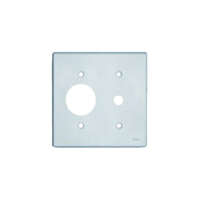 PLACA 4X4 1 POSTO REDODNDO+FURO PRM4584B