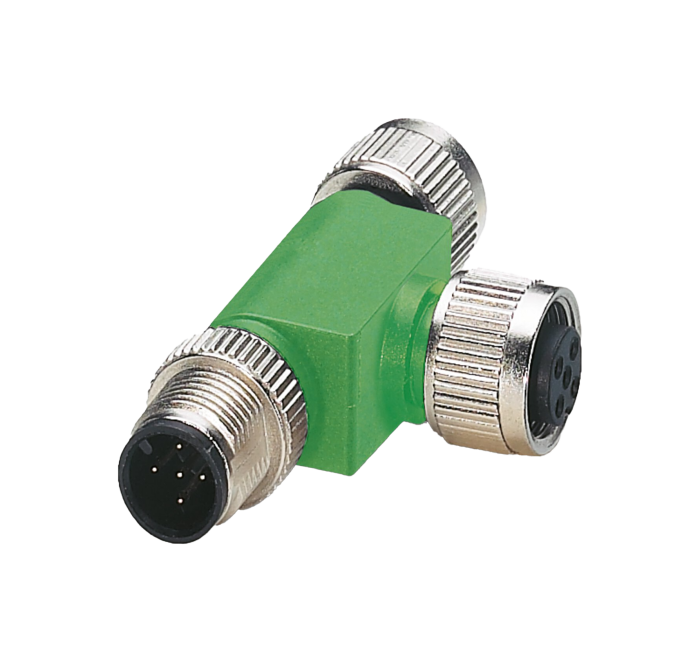 SAC-5P-M12T/2XM12 VP - Distribuidor T - M12 5P - 1541186