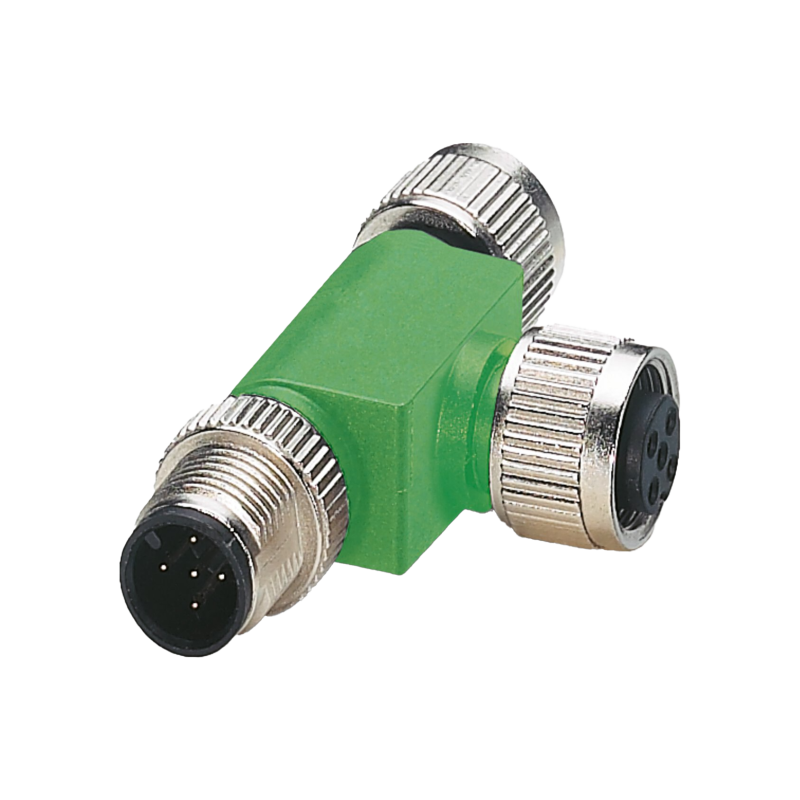 SAC-5P-M12T/2XM12 VP - Distribuidor T - M12 5P - 1541186