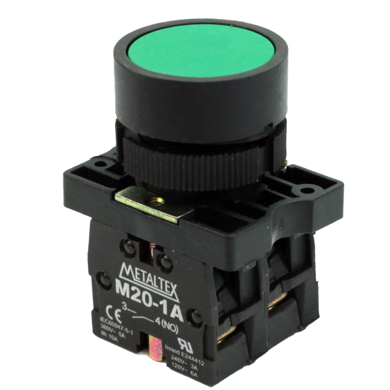 Botao 22,5Mm² Comando Naf Vd P20Afr-G-1C