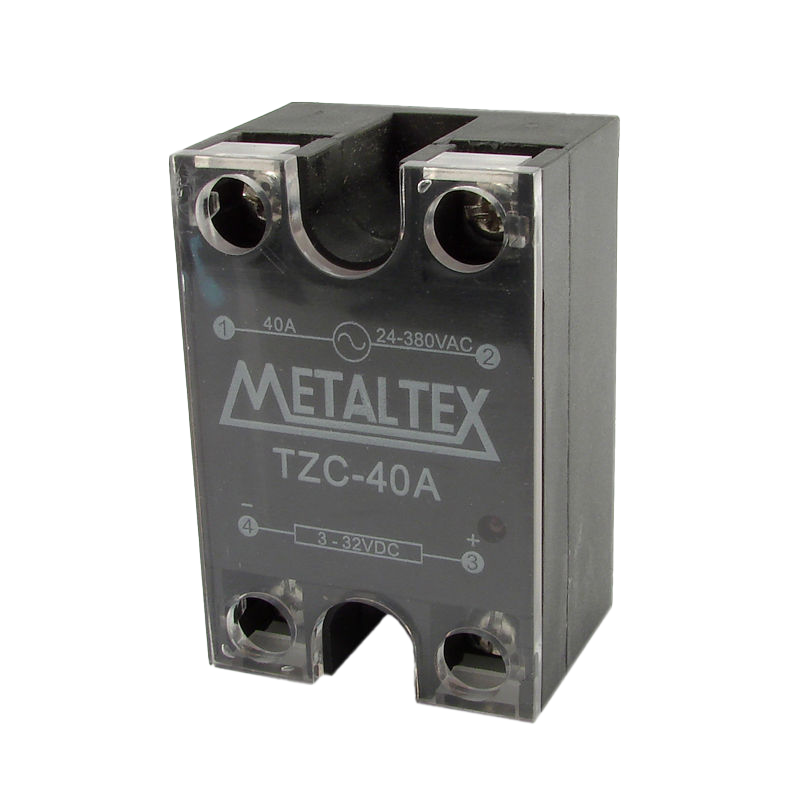 Rele Estado Solido 40A 32Vcc Tzc-40A