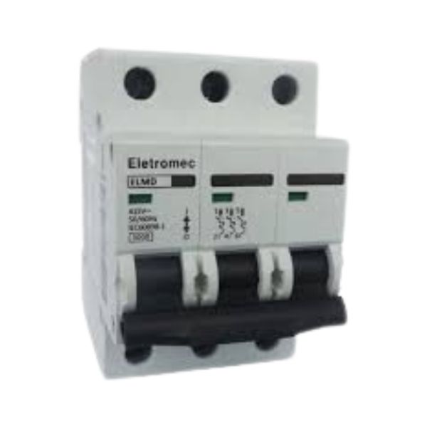 Disjuntor Din 03Px125A C 6Ka Elmdh3C125