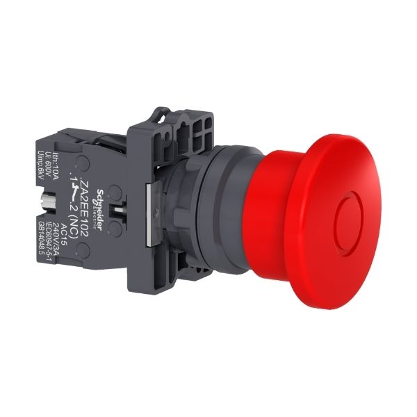 Botao 40Mm² Emergencia Nf Vm Xa2Et42