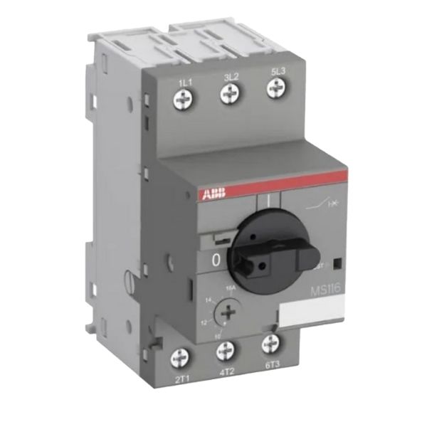 Disjuntor - Motor Tripolar Classe 10, Com Ajuste Térmico De 16 À 20 A, Ms116, Linha Eficiente, Abb