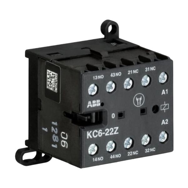 Mini Contator Auxiliar 24Vcc 2Naf Kc6-22Z-01