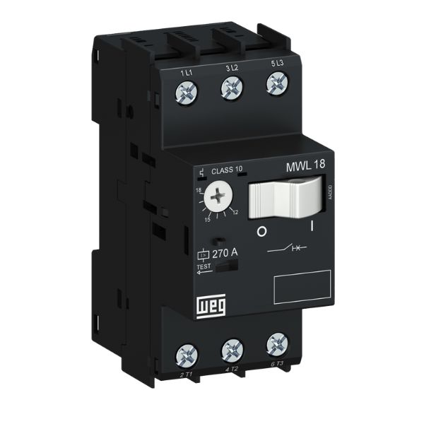 Disjuntor Motor 4-6,3A Mwl18-3D063 14159182