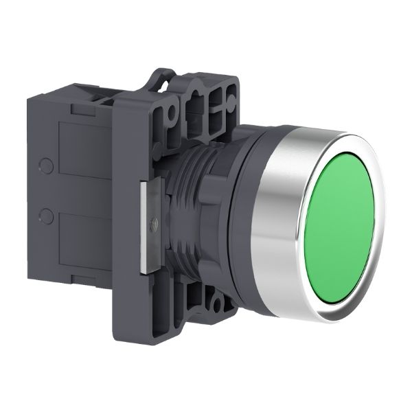 Botao 22Mm Plastico A Impulsao Vd Xa2Ea31