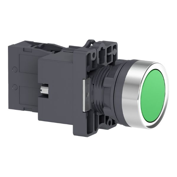 Botao 22Mm Luminoso Plastico Vd Xa2Ew33B1
