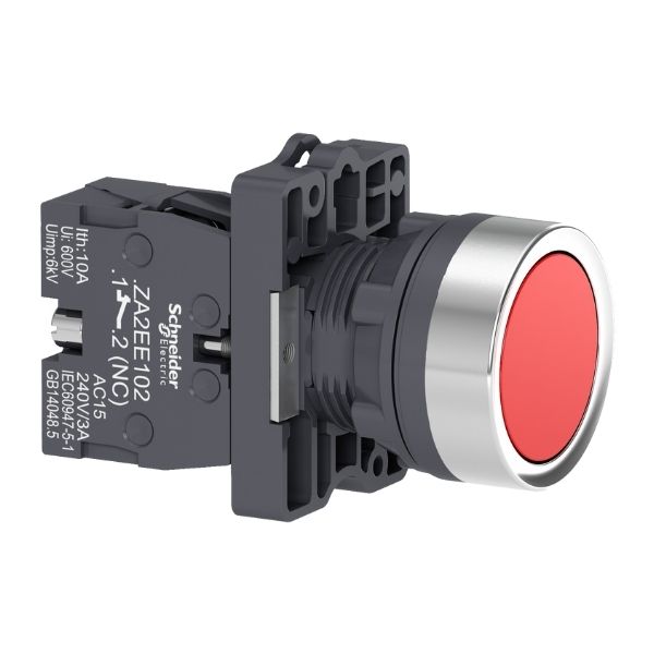 Botao 22Mm Plastico A Impulsao Vm Xa2Ea42