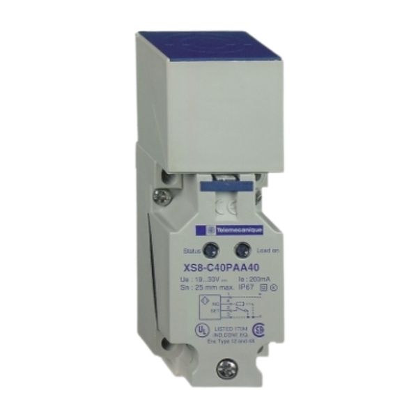 Sensor Indutivo Cc Pnp Naf Xs8C40Pc440