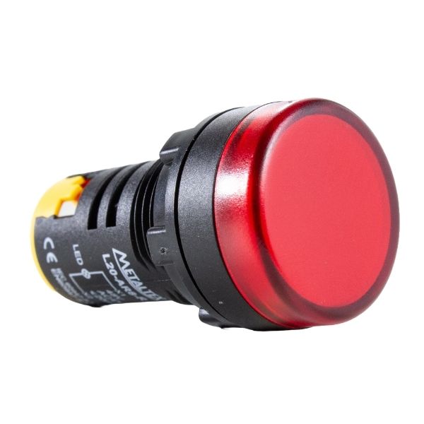 Sinaleiro 22Mm² 220Vca Led Vm L20-Ar2-R
