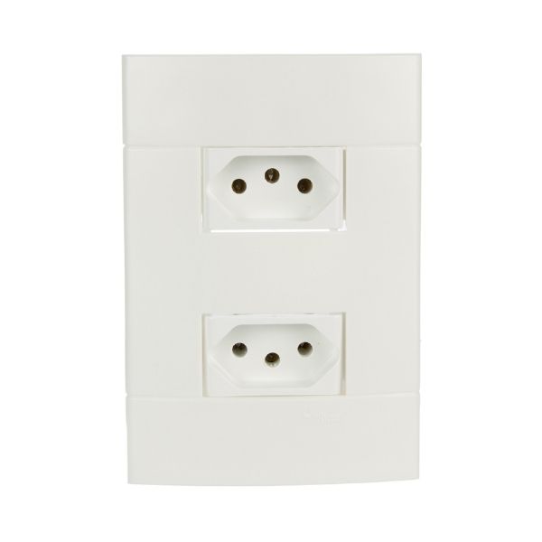 Conjunto 2 Tomadas 2P+T 10A 250V Prm4424721 Schneider